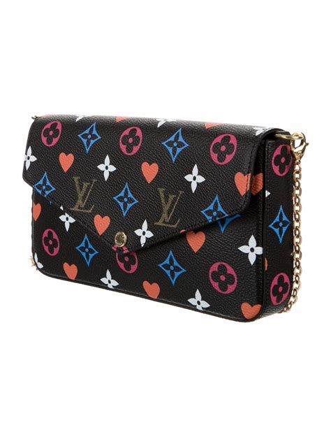 louis vuitton game on felicie pochette|authentic louis vuitton pochette.